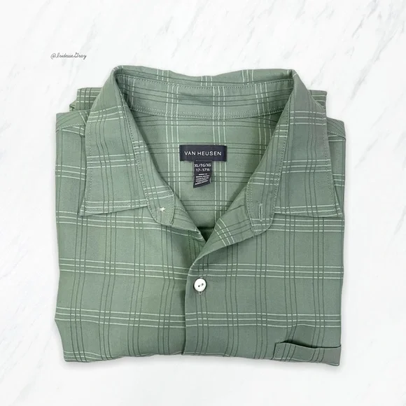 Van Heusen | Shirts | Van Heusen Sage Green Short Sleeved Button Down Shirt Size Xl 7175 | Poshmark Van Heusen | Shirts | Van Heusen Sage Green Short Sleeved Button Down Shirt Size Xl 7175 | Poshmark